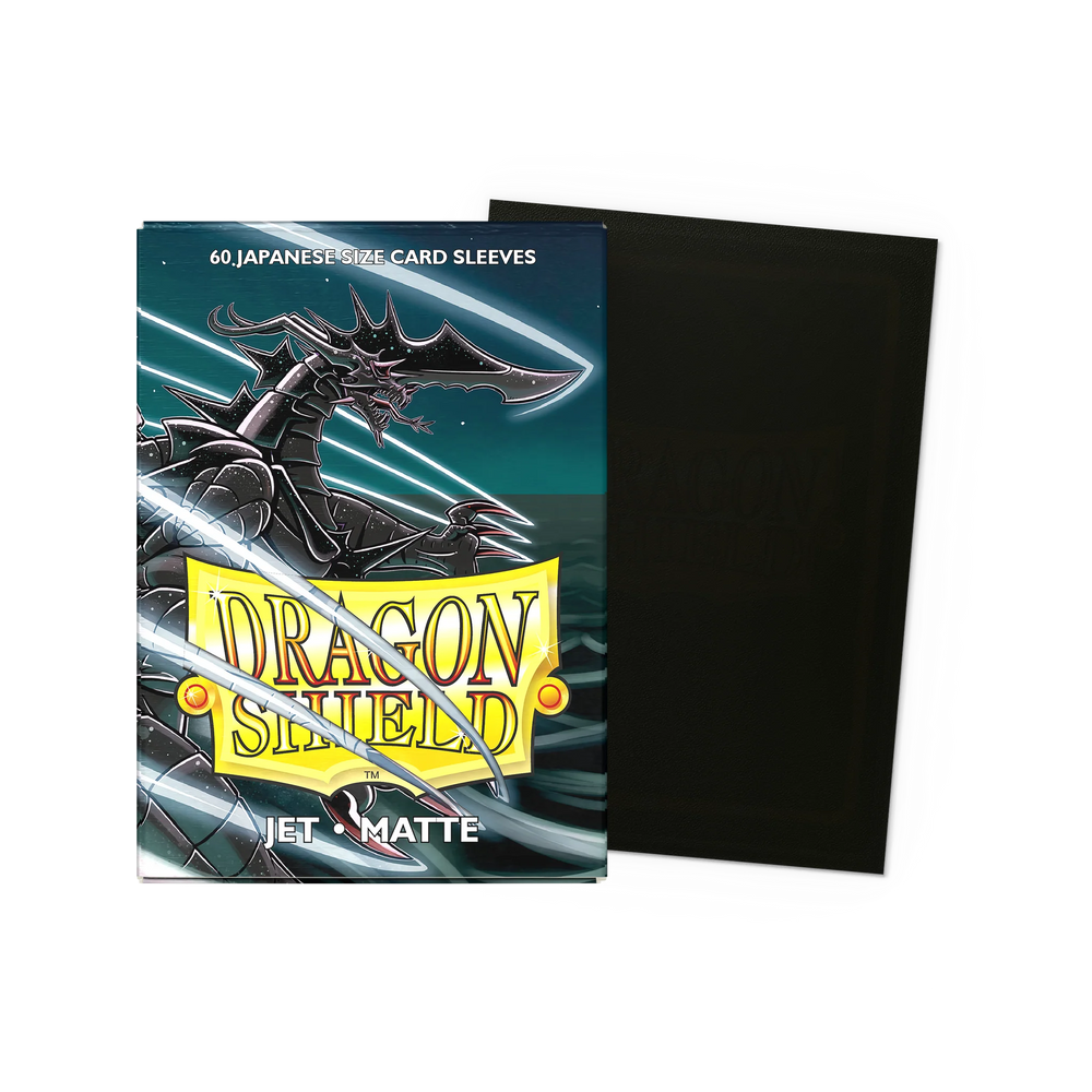 Dragon Shield Japanese Sleeve 60ct - Matte Jet
