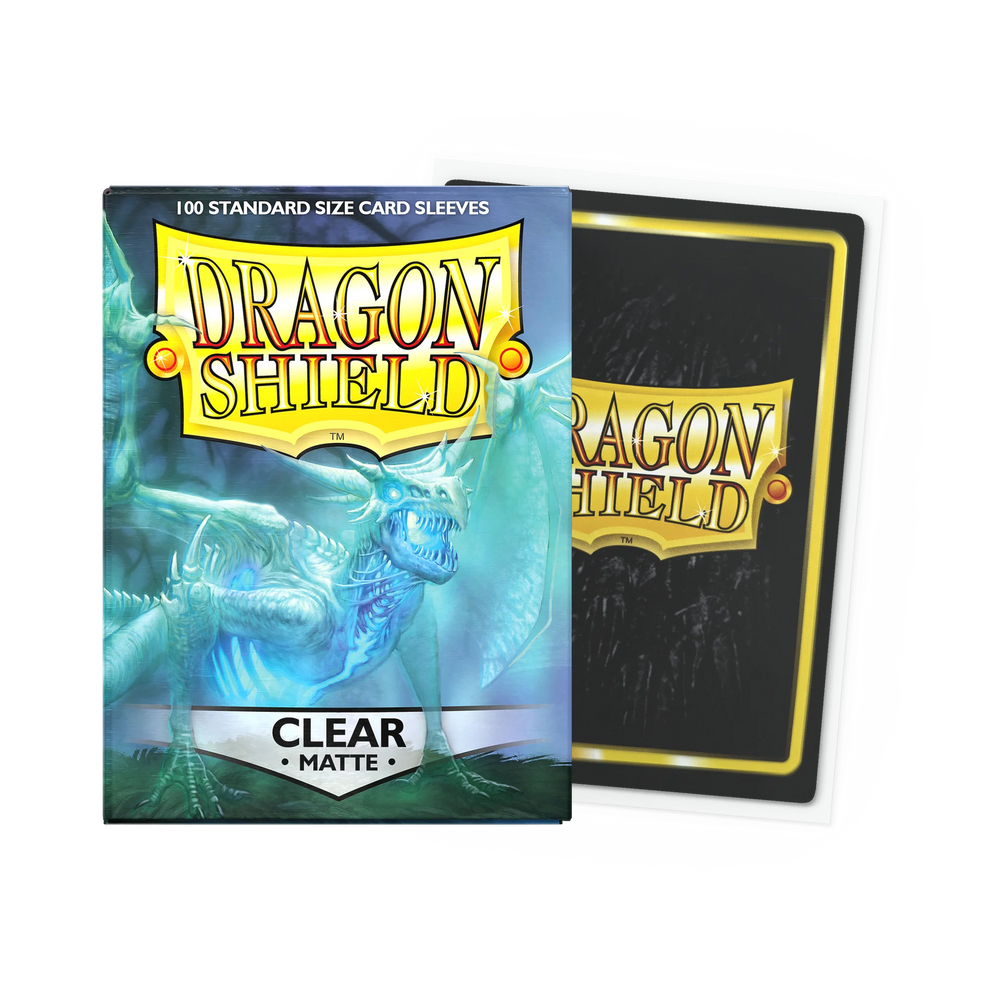 Dragon Shield Standard Sleeve 100ct - Matte Clear