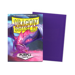 Dragon Shield Standard Sleeve 100ct - Matte Purple