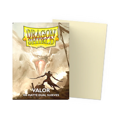 Dragon Shield Matte Dual Sleeve 100ct - Valor