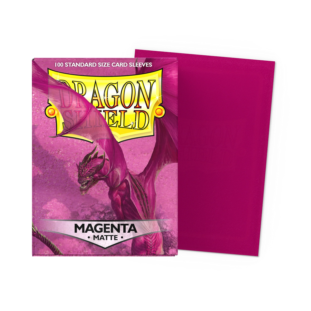 Dragon Shield Standard Sleeve 100ct - Matte Magenta