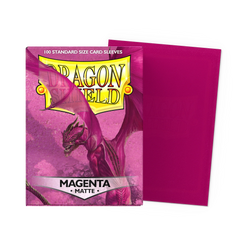 Dragon Shield Standard Sleeve 100ct - Matte Magenta