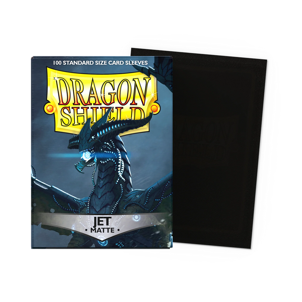 Dragon Shield Standard Sleeve 100ct - Matte Jet