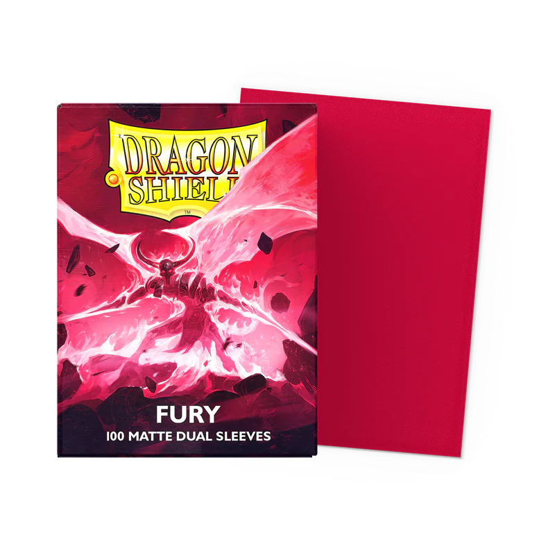 Dragon Shield Matte Dual Sleeve 100ct - Fury