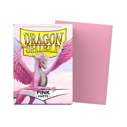 Dragon Shield Standard Sleeve 100ct - Matte Pink