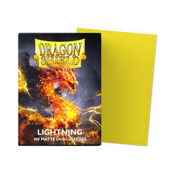 Dragon Shield Matte Dual Sleeve 100ct - Lightning