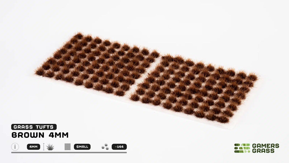Gamers Grass - Brown (4mm) - Small