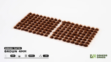 Gamers Grass - Brown (4mm) - Small