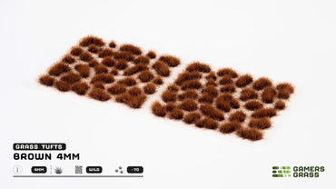 Gamers Grass - Brown (4mm) - Wild
