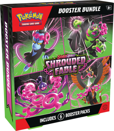 Pokemon Scarlet & Violet Shrouded Fable Booster Bundle