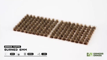 Gamers Grass - Burned (6mm) - Small