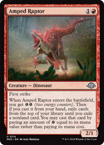 Amped Raptor [Modern Horizons 3]