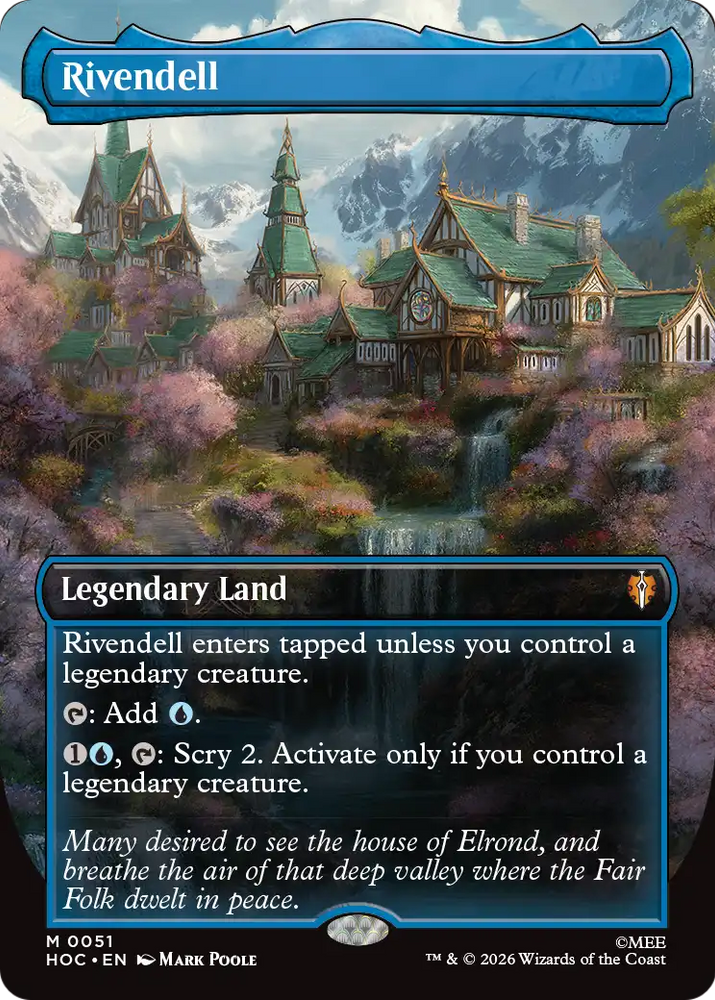 Rivendell (Borderless) [The Hobbit: Eternal-Legal]