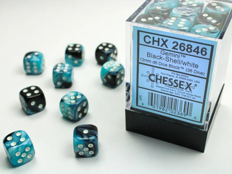 Chessex Gemini D6 36pack Dice
