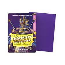 Dragon Shield Japanese Sleeve 60ct - Matte Purple