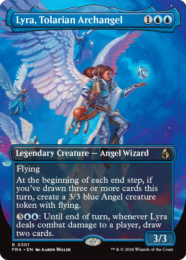 Lyra, Tolarian Archangel (Borderless) [Reality Fracture]