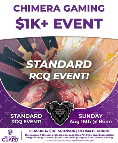 Season 14 Standard | RCQ Ticket - Sun, Aug 16 2026
