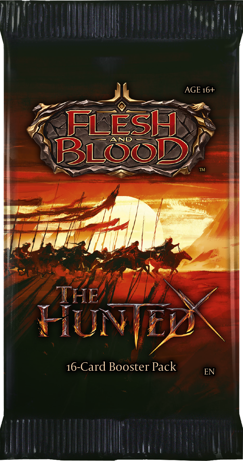 Flesh and Blood: The Hunted ブースターボックス　英語 Flesh and Blood - The Hunted Booster Pack