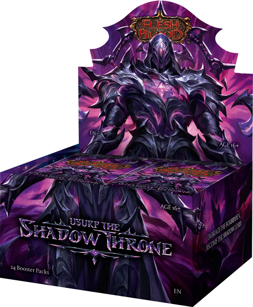 Flesh and Blood - Usurp the Shadow Throne - Booster Box [PREORDER] (Available September 18th)