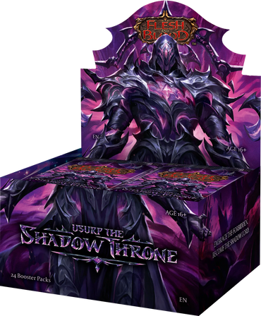 Flesh and Blood - Usurp the Shadow Throne - Booster Box [PREORDER] (Available September 18th)
