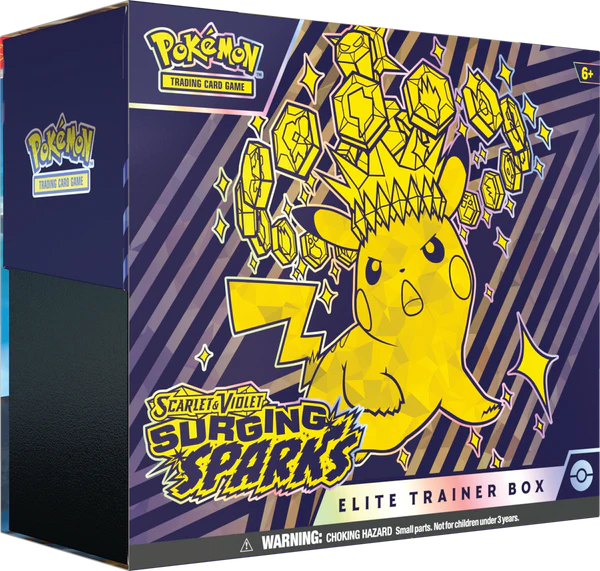 Pokemon Scarlet & Violet Surging Sparks Elite Trainer Box