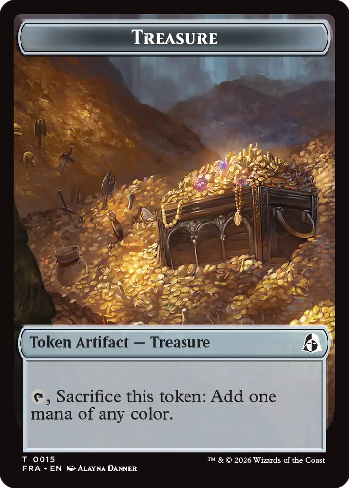 Angel (0003) // Treasure Double-Sided Token [Reality Fracture Tokens]