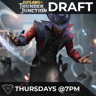 Thursday Night Outlaws of Thunder Junction Draft ticket - Thu, May 09 2024