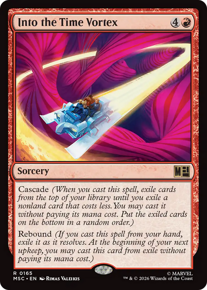 Into the Time Vortex (Surge Foil) [Marvel Super Heroes Commander]