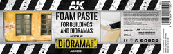 AK Interactive - Foam Texturizer & Sealer for Buildings and Dioramas - 250ml AK8039