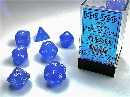 Chessex Frosted Polyhedral 7 Die Set
