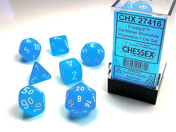 Chessex Frosted Polyhedral 7 Die Set