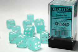 Chessex Frosted D6 12pack Dice