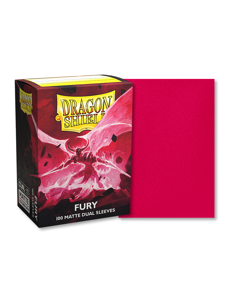 Dragon Shield Matte Dual Sleeve 100ct - Fury