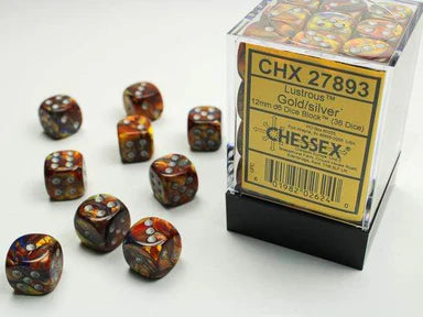 Chessex Lustrous D6 36pack Dice