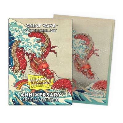 Dragon Shield Art Matte Dual Sleeve 100ct - Great Wave