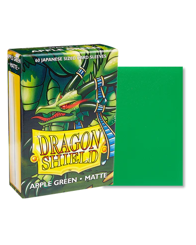 Dragon Shield Japanese Sleeve 60ct - Matte Apple Green