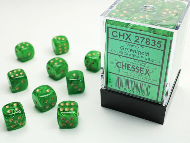 Chessex Vortex D6 36pack Dice