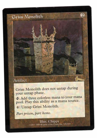 Scan #163 Grim Monolith - Urza's LEgacy