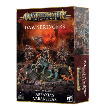 DAWNBRINGERS: SLAVES TO DARKNESS – ABRAXIA'S VARANSPEAR (Preorder Available 2024-06-08)