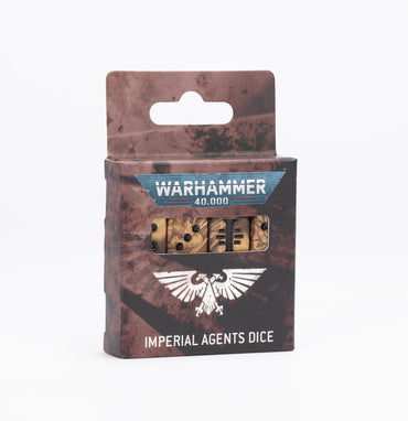 WARHAMMER 40000: IMPERIAL AGENTS DICE (Available 2024-08-24)