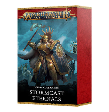 WARSCROLL CARDS: STORMCAST ETERNALS (Preorder Available 2024-10-26)