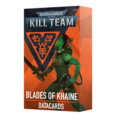 KILL TEAM DATACARDS: BLADES OF KHAINE (Preorder 12/21/24)