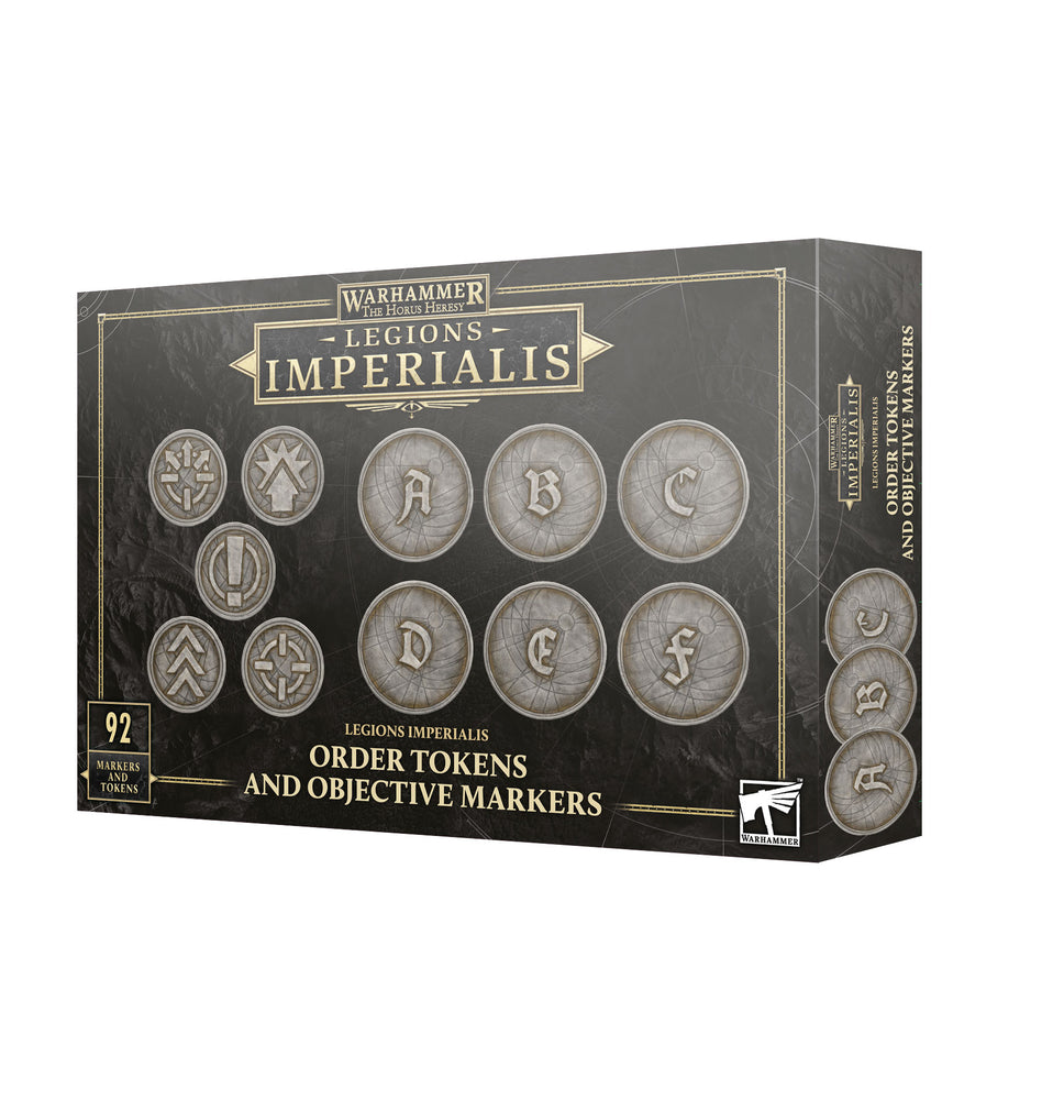 LEGIONS IMPERIALIS: ORDER TOKENS AND OBJECTIVES MARKERS