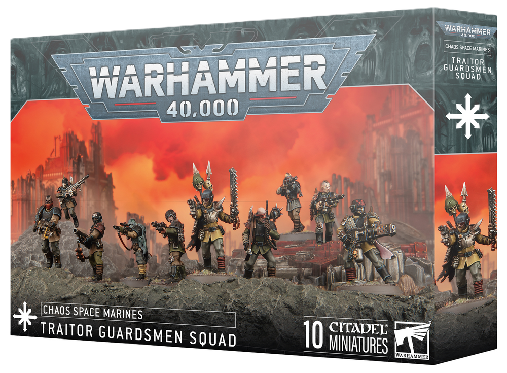 Chaos Space Marines – Traitor Guardsmen Squad