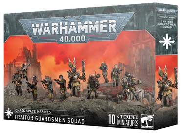 Chaos Space Marines – Traitor Guardsmen Squad