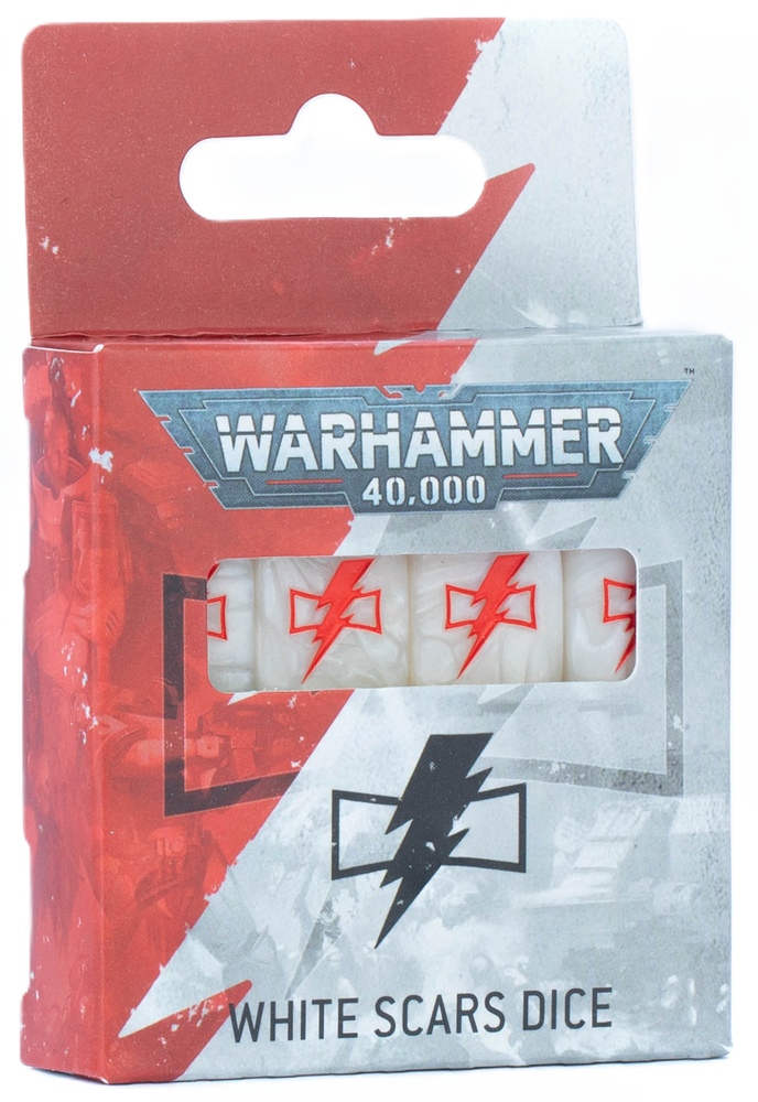 WARHAMMER 40000: WHITE SCARS DICE