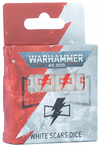 WARHAMMER 40000: WHITE SCARS DICE