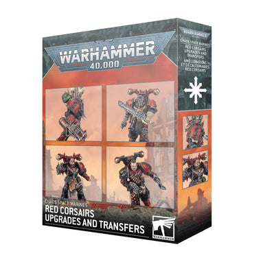 CHAOS SPACE MARINES: RED CORSAIRS UPGRADES & TRANSFERS Preorder (03/21/26)