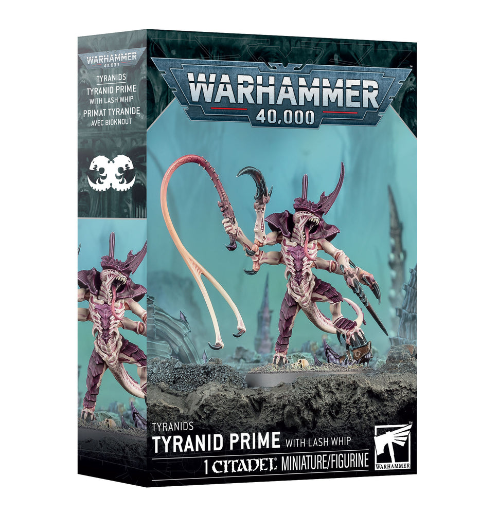 TYRANIDS: TYRANID PRIME WITH LASH WHIP Preorder (03/21/26)