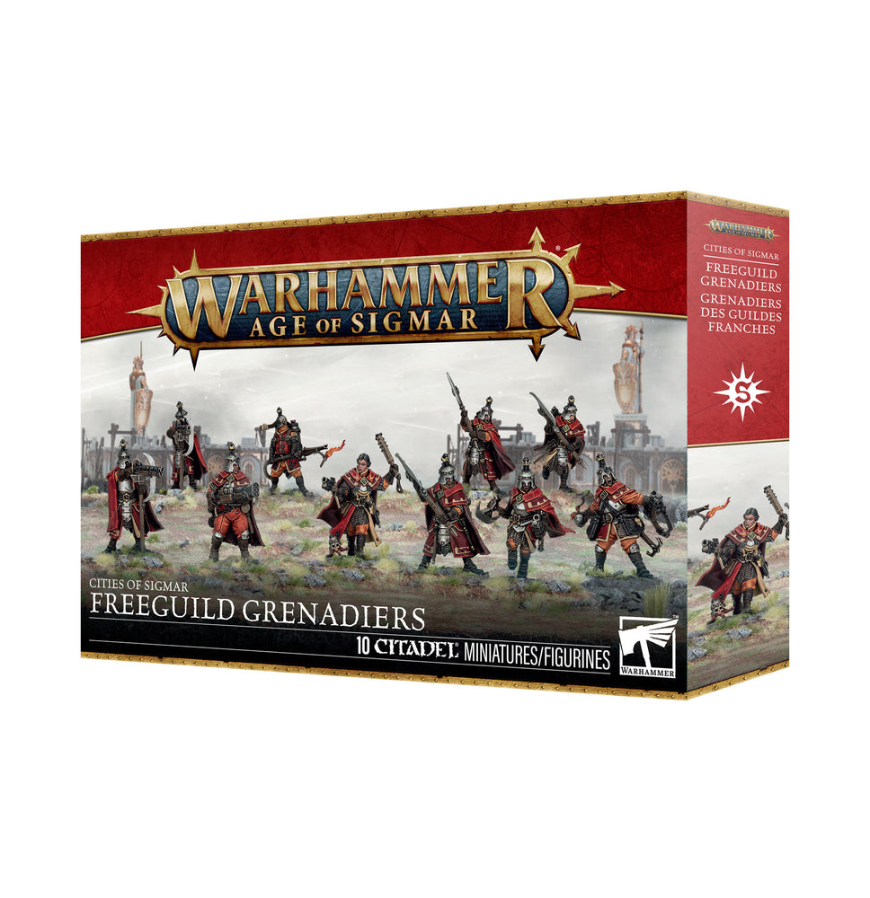 CITIES OF SIGMAR: FREEGUILD GRENADIERS Preorder (05/30/26)
